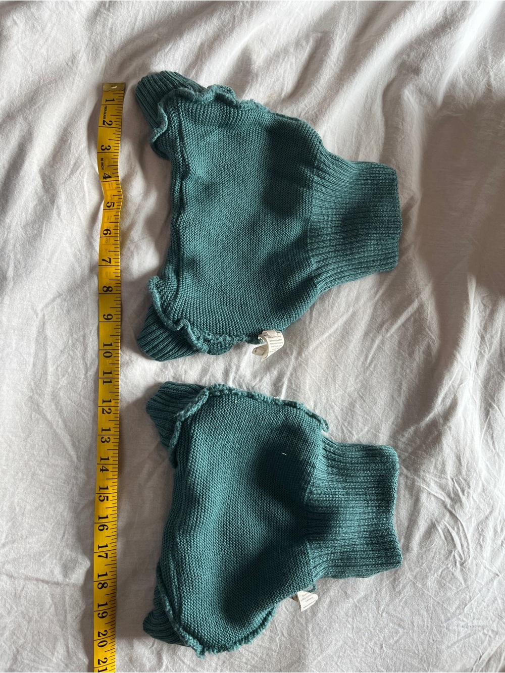 EUC Disana wool cover 3-6 months x2 Eucalyptus